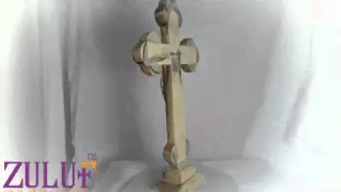Cross - Hand Carved Olive Wood from bethlehem