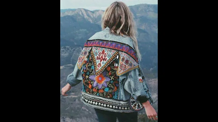 patchwork jackets || embroidered  embellished jackets // handwork jackets //denim jacket 💕